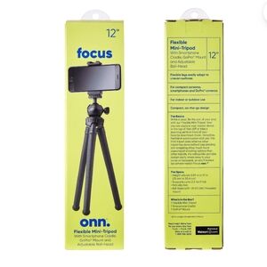 On Running Black Compact Smartphone Tripod with 360° Ball Head